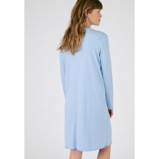 Damart  Chemise de nuit maille interlock côtelée douce et souple 