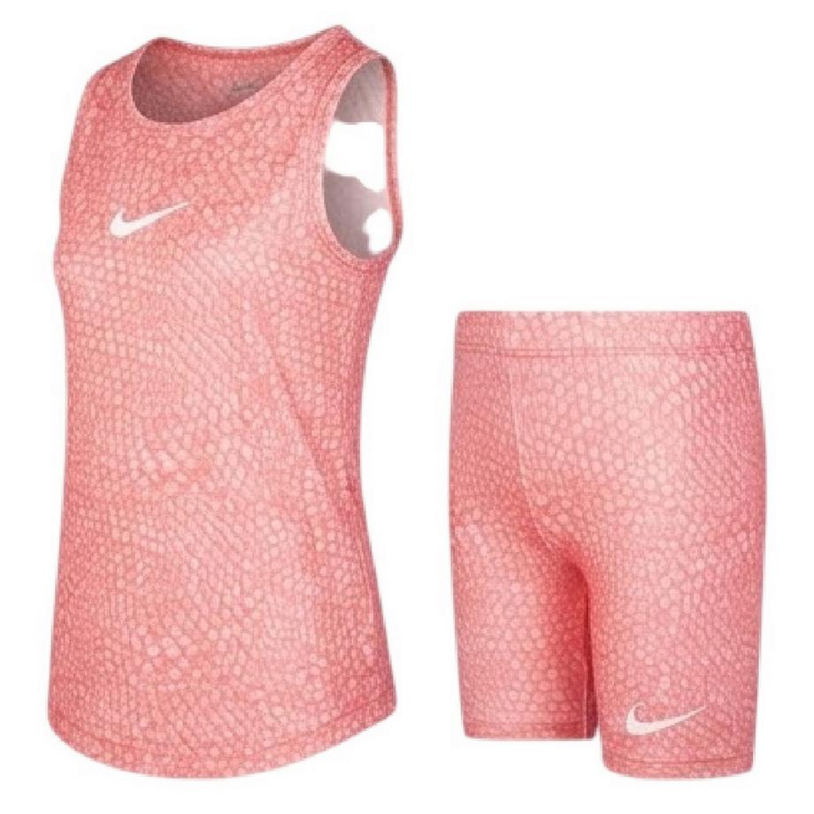 NIKE  Set Di Top E Pantaloncini Stampa Serpente 