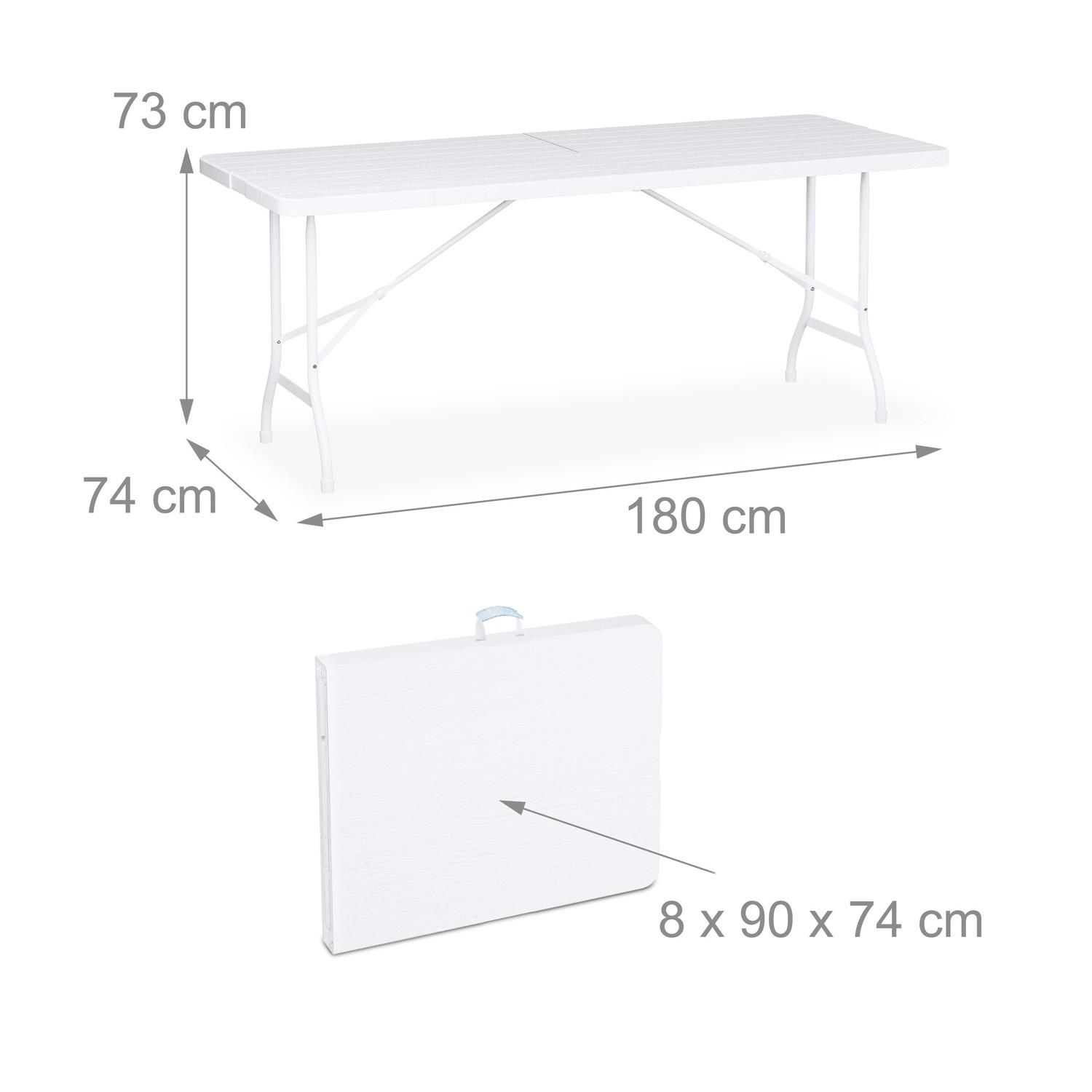 B2X Klappbarer Gartentisch  