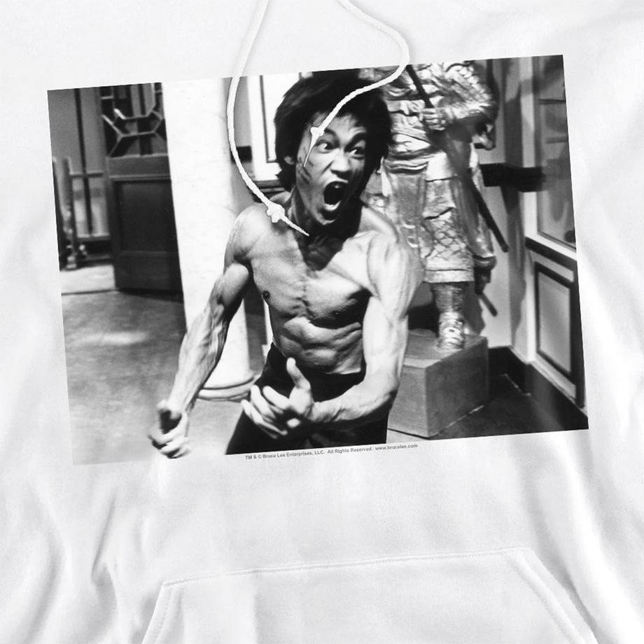 Bruce Lee Full Of Fury Felpa Con Cappuccio  