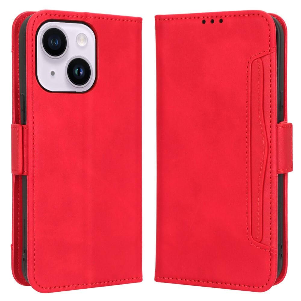 Cover-Discount  iPhone 15 - Etui mit vielen Kartenfächer 