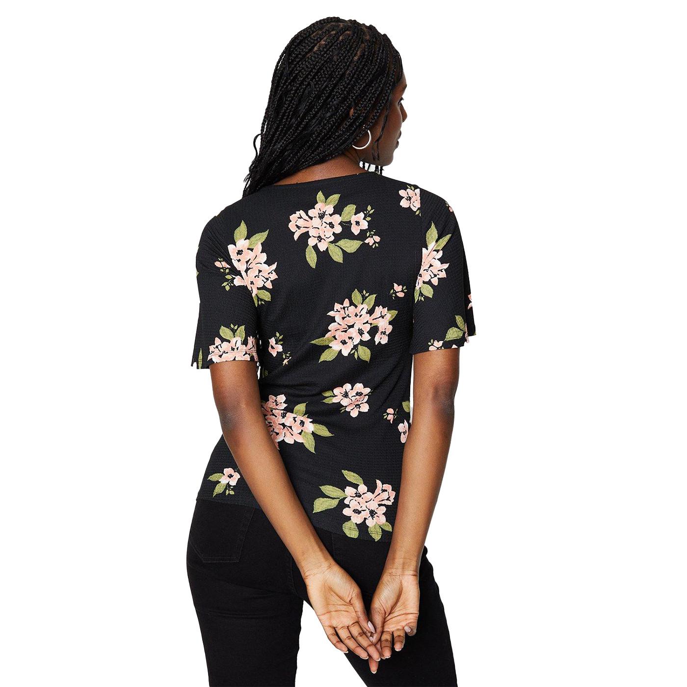 Dorothy Perkins Top Girocollo Maniche Svolazzanti  