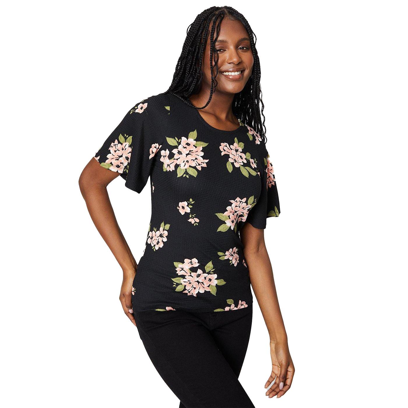 Dorothy Perkins Top Girocollo Maniche Svolazzanti  