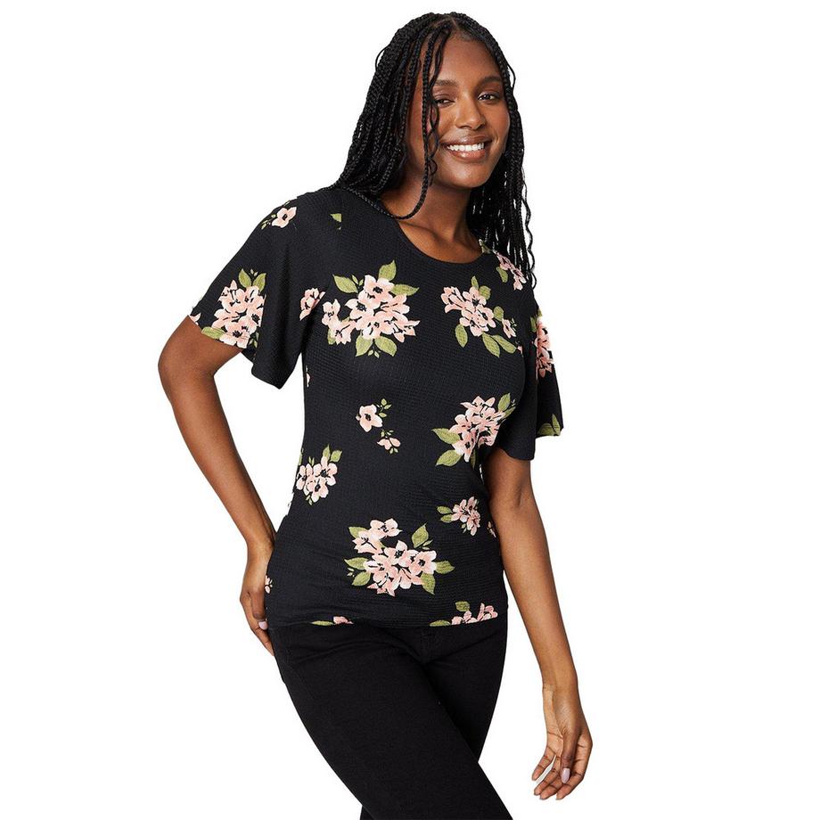 Dorothy Perkins Top Girocollo Maniche Svolazzanti  