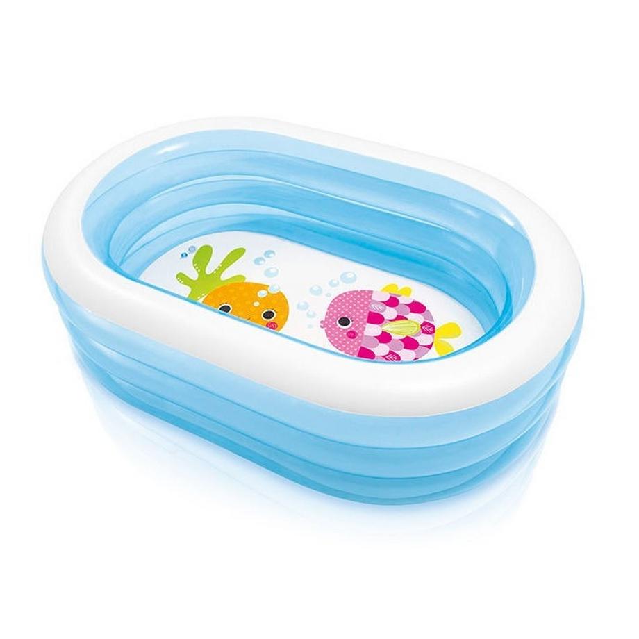 Piscine gonflable, ovale