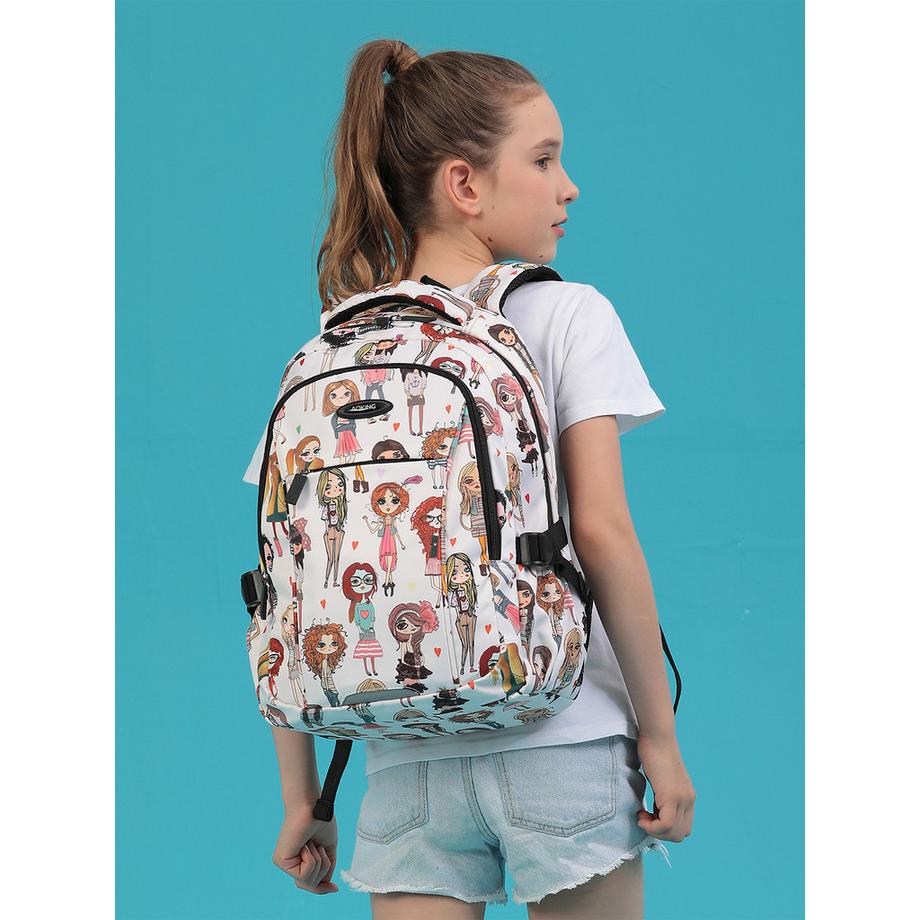 Aoking Sac à dos imprimé unisexe  