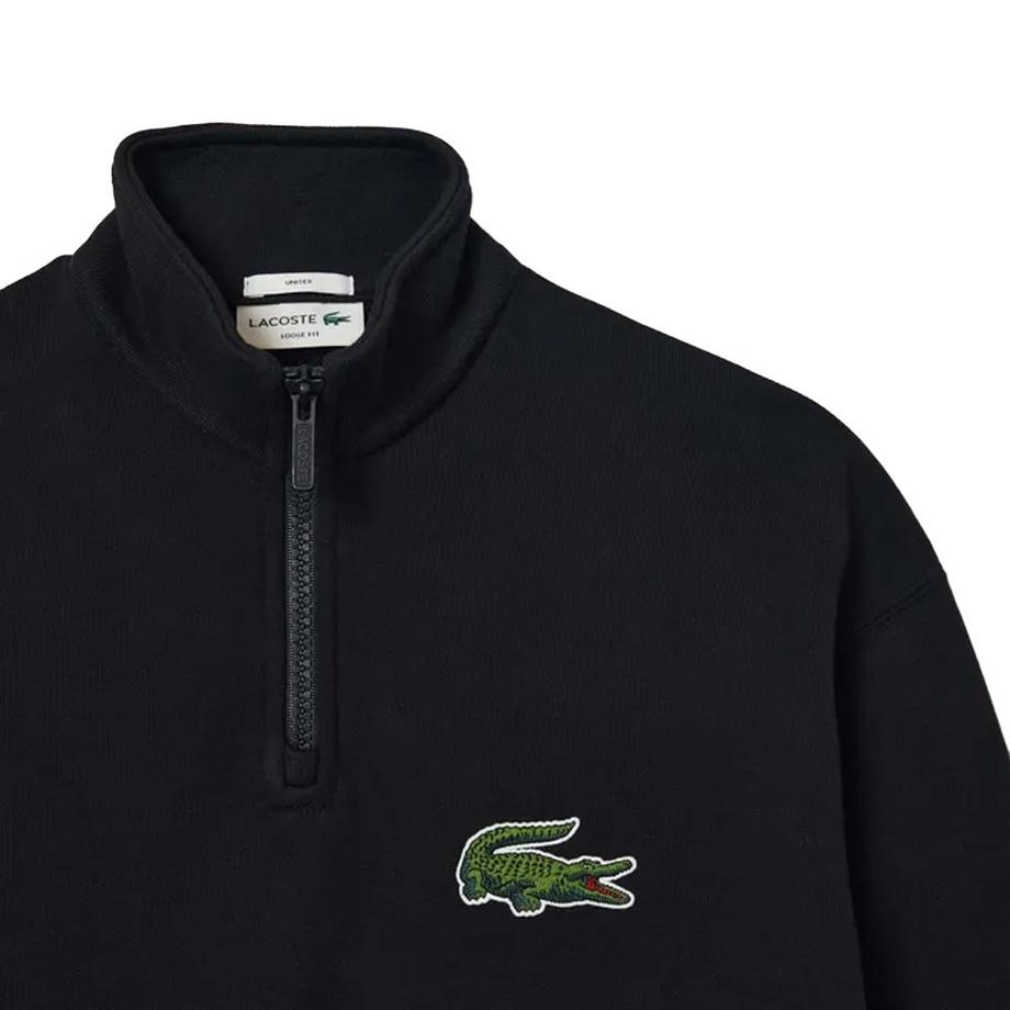LACOSTE Sweatshirt mit kurzem Reissverschluss  
