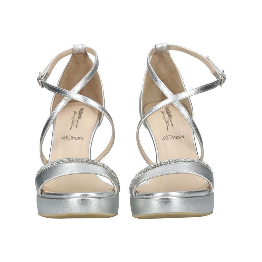 Nero Giardini High-Heel-Sandalen mit Metallic-Optik  