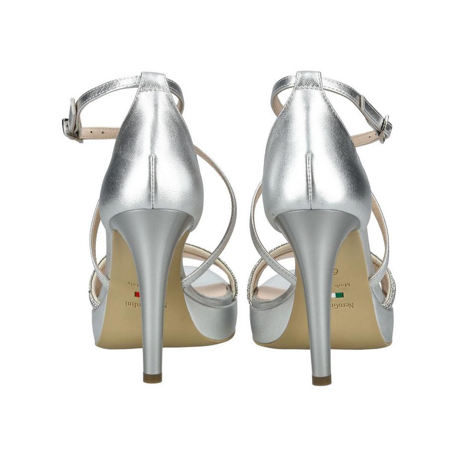 Nero Giardini High-Heel-Sandalen mit Metallic-Optik  