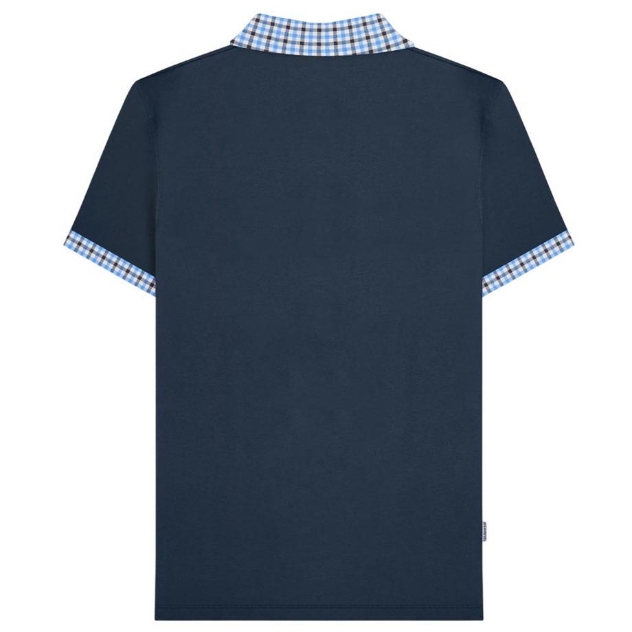 Lambretta Polo Col Gingham  