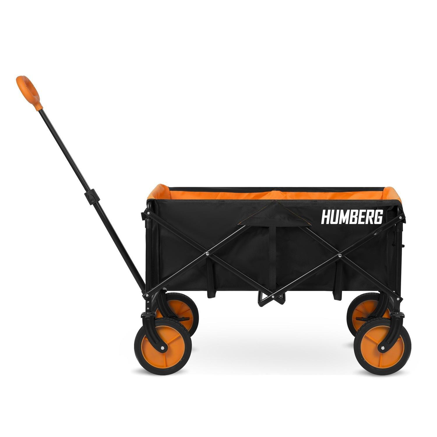 B2X Carrello da trasporto pieghevole 100 litri Humberg HM-513  