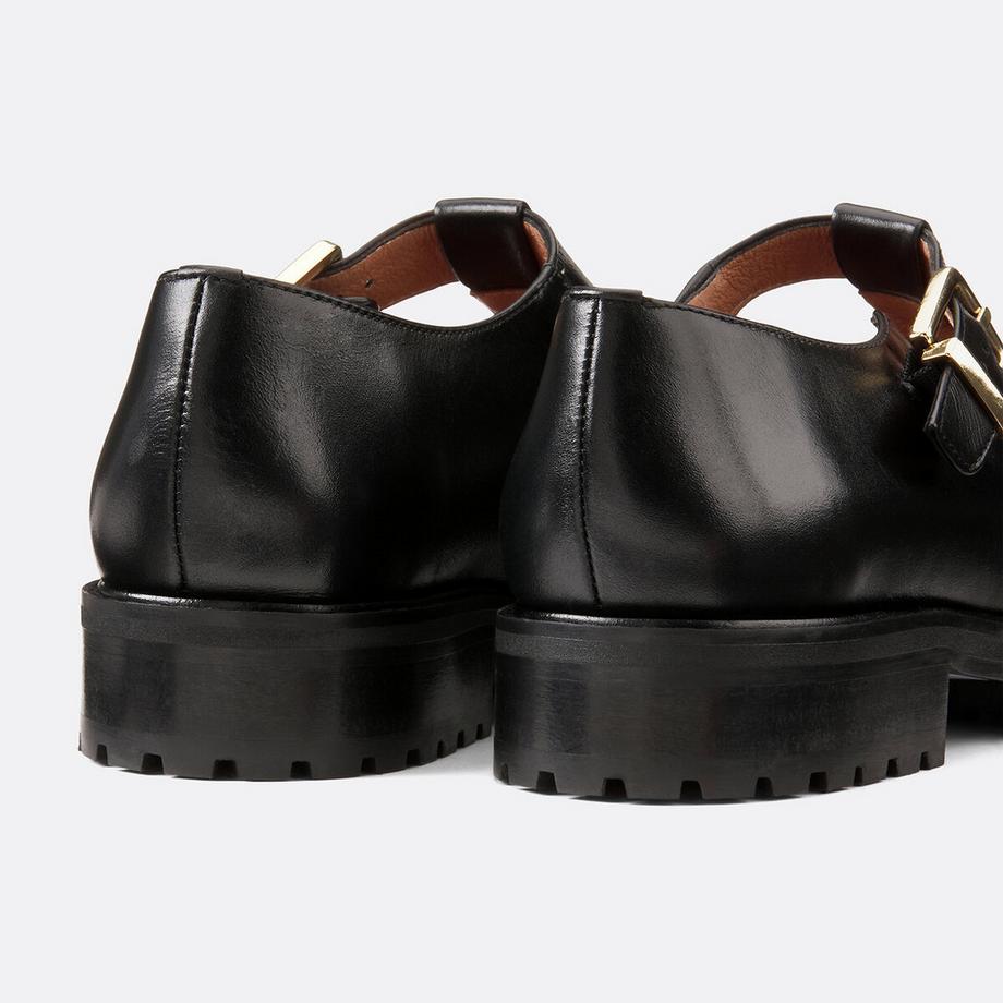 La Redoute Collections Mokassins mit Schnalle  