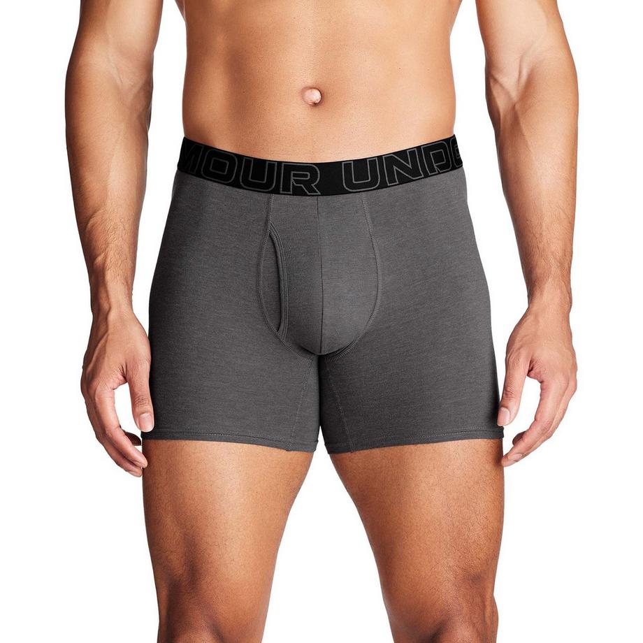 UNDER ARMOUR  Boxer Uomini Confezione da 3 Aderente alla figura-UA PERFORMANCE COTTON - SOLID 6 IN 3PK 