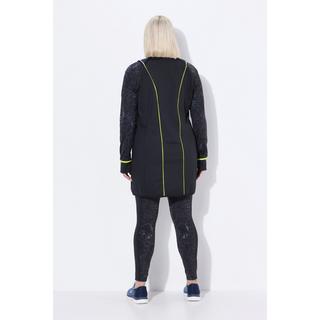 Ulla Popken Cappotto Funzionale 2-in-1 Maniche Staccabili Tasche con Zip  