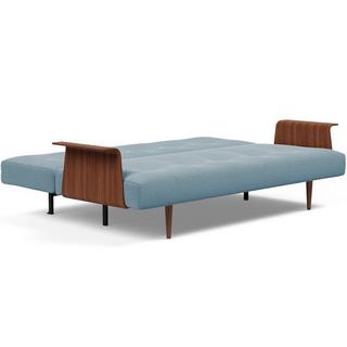 Innovation Living Divano letto Recast Dark Styletto con braccioli - Soft Indigo  