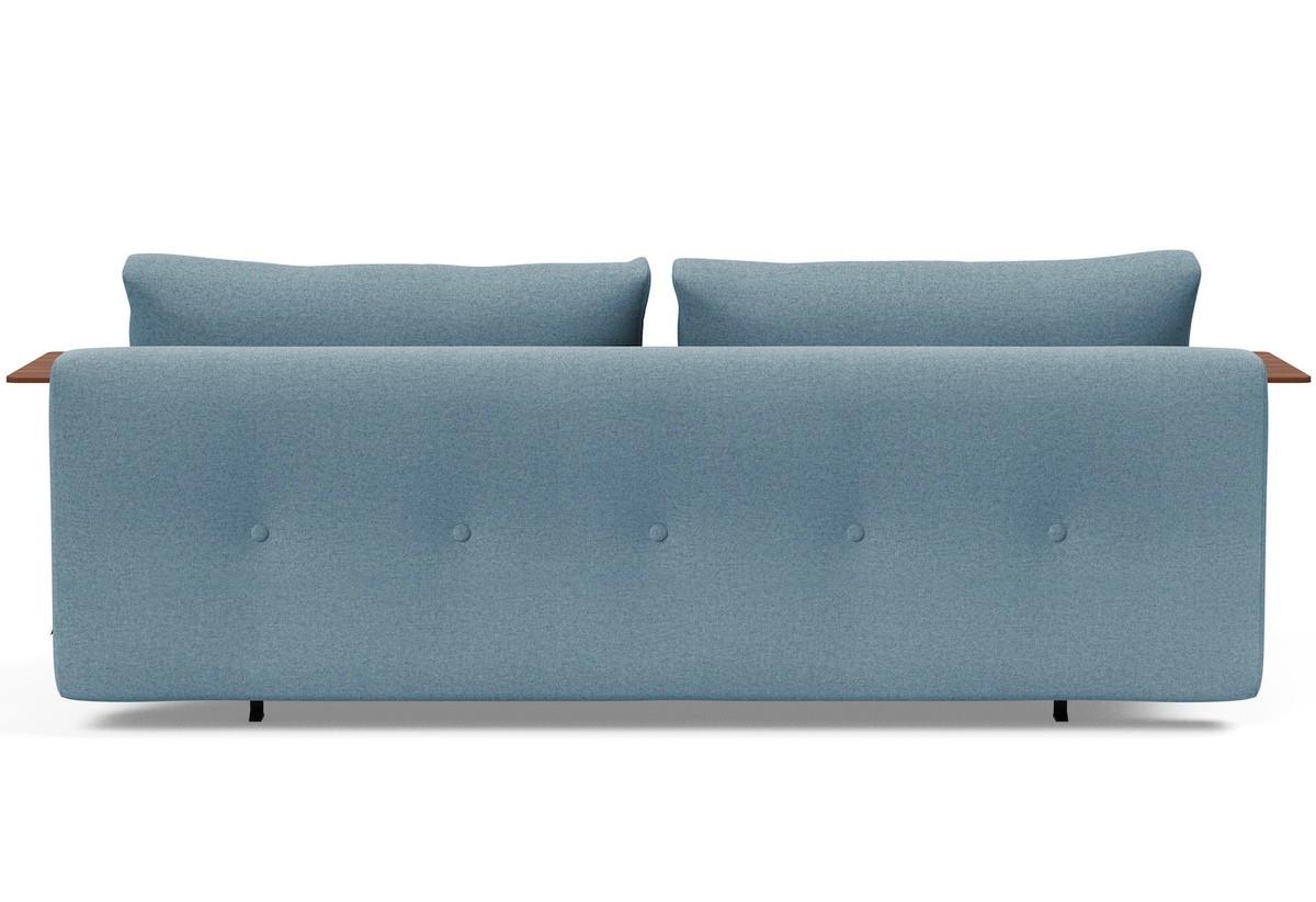 Innovation Living Divano letto Recast Dark Styletto con braccioli - Soft Indigo  