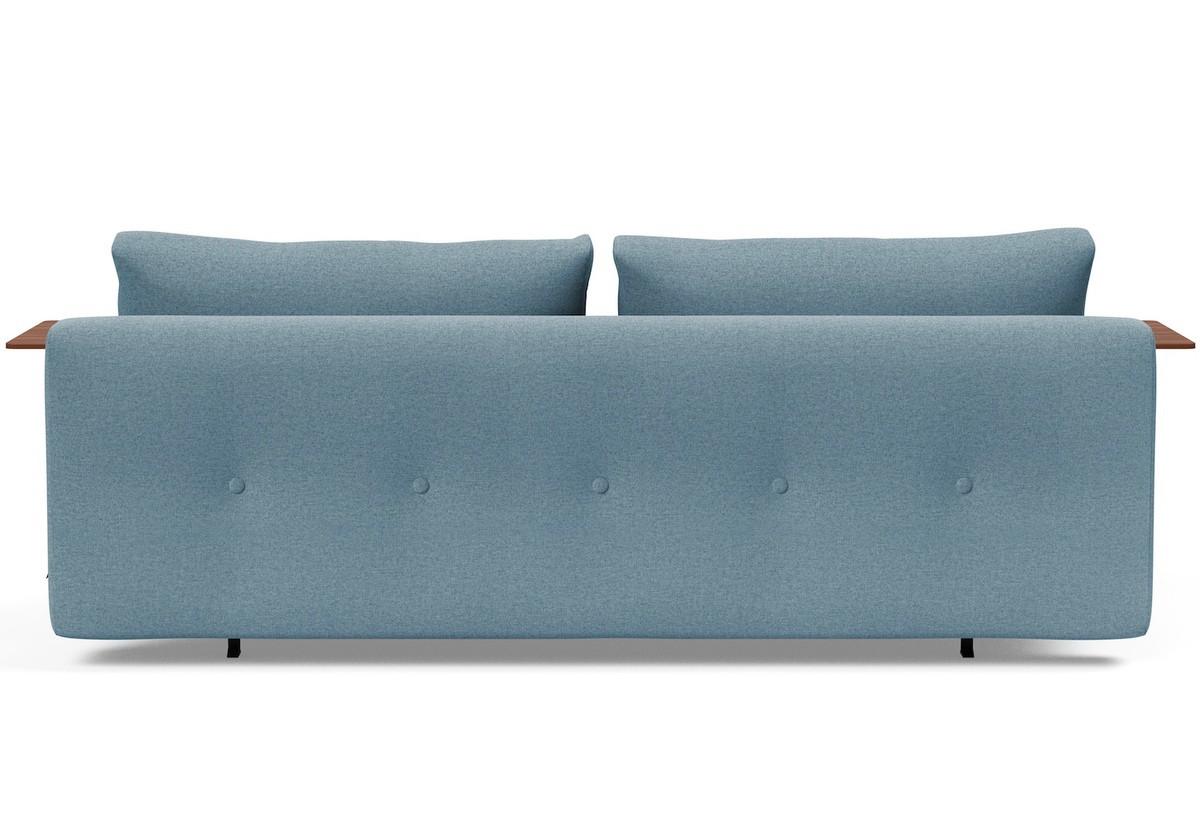 Innovation Living Innovation Canapé-lit Recast Plus Dark Styletto avec accoudoirs - Soft Indigo  