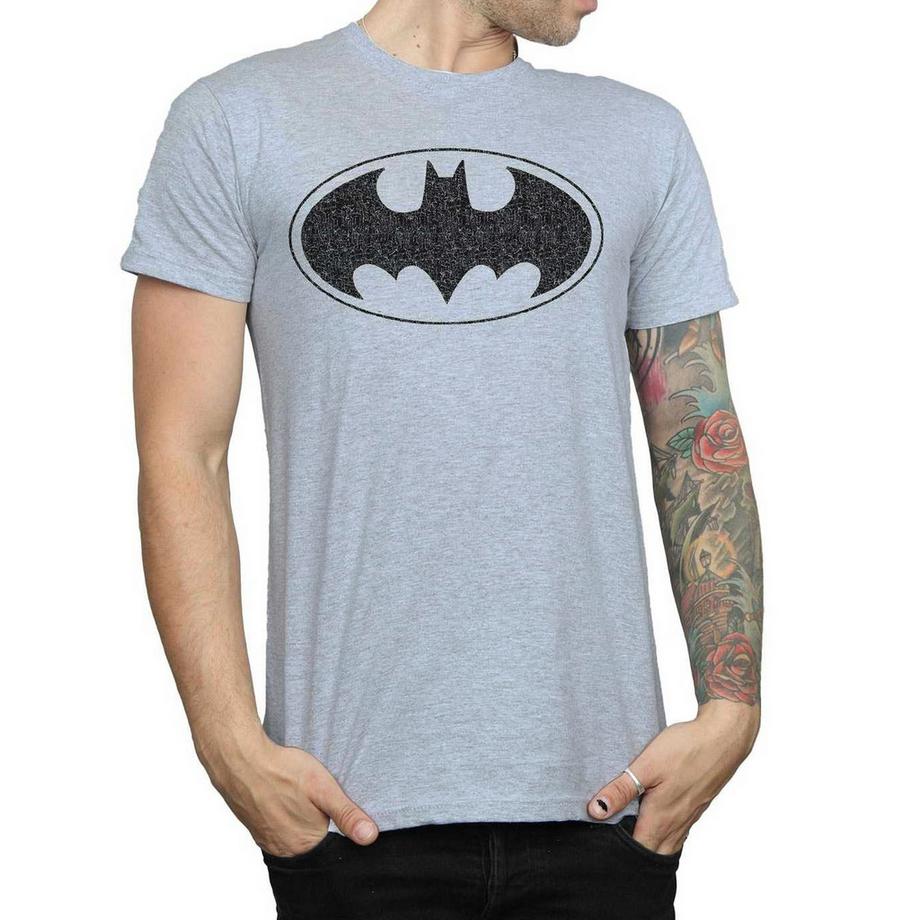 DC COMICS T-shirt à manches courtes logo Batman  