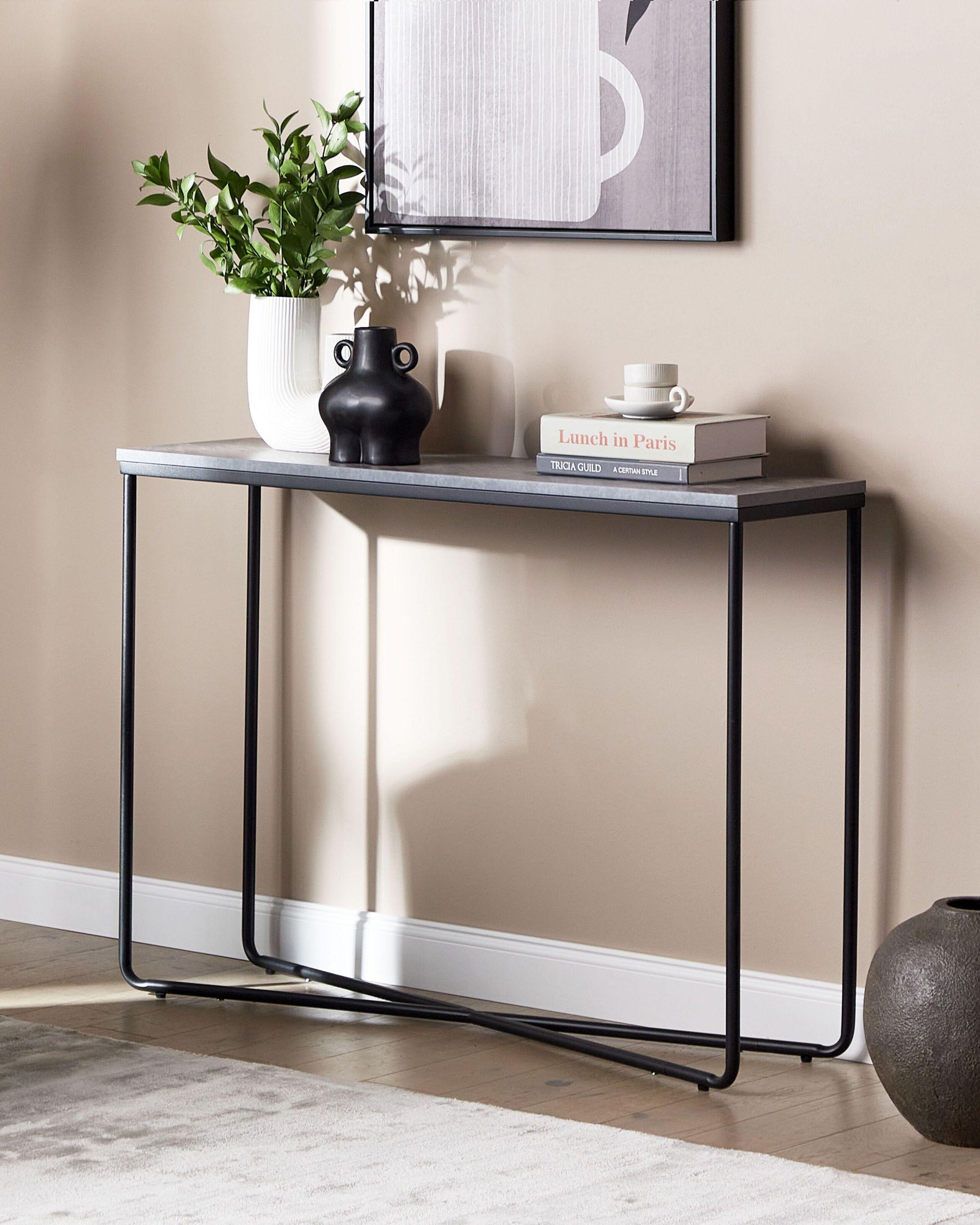 Beliani Console en MDF Industriel LAKOTA  