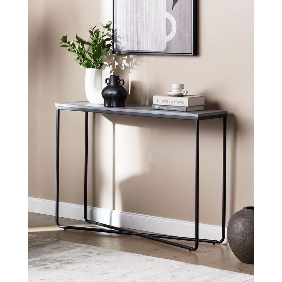 Beliani Console en MDF Industriel LAKOTA  