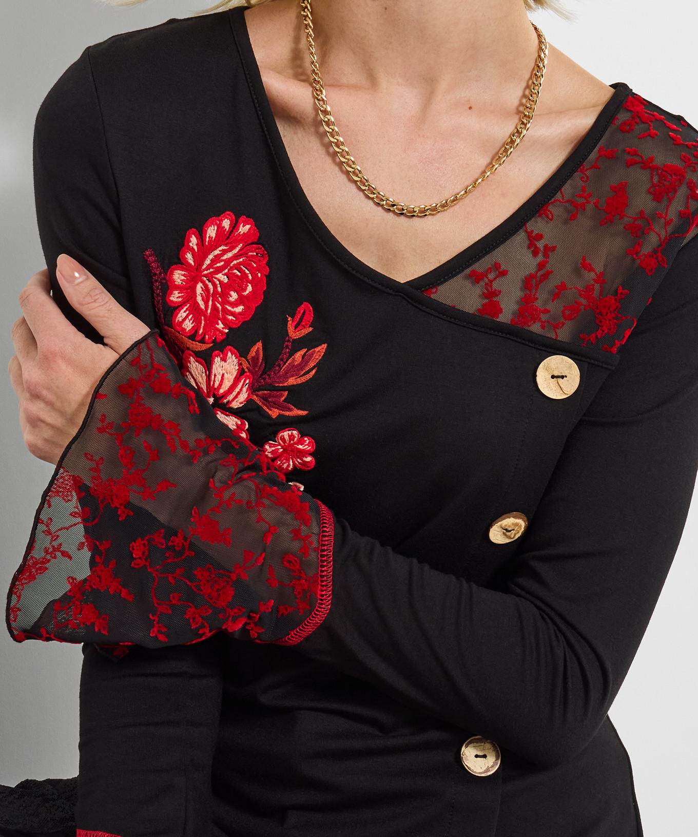 Joe Browns Tunica con ricamo floreale  