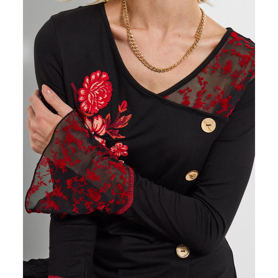 Joe Browns Tunica con ricamo floreale  