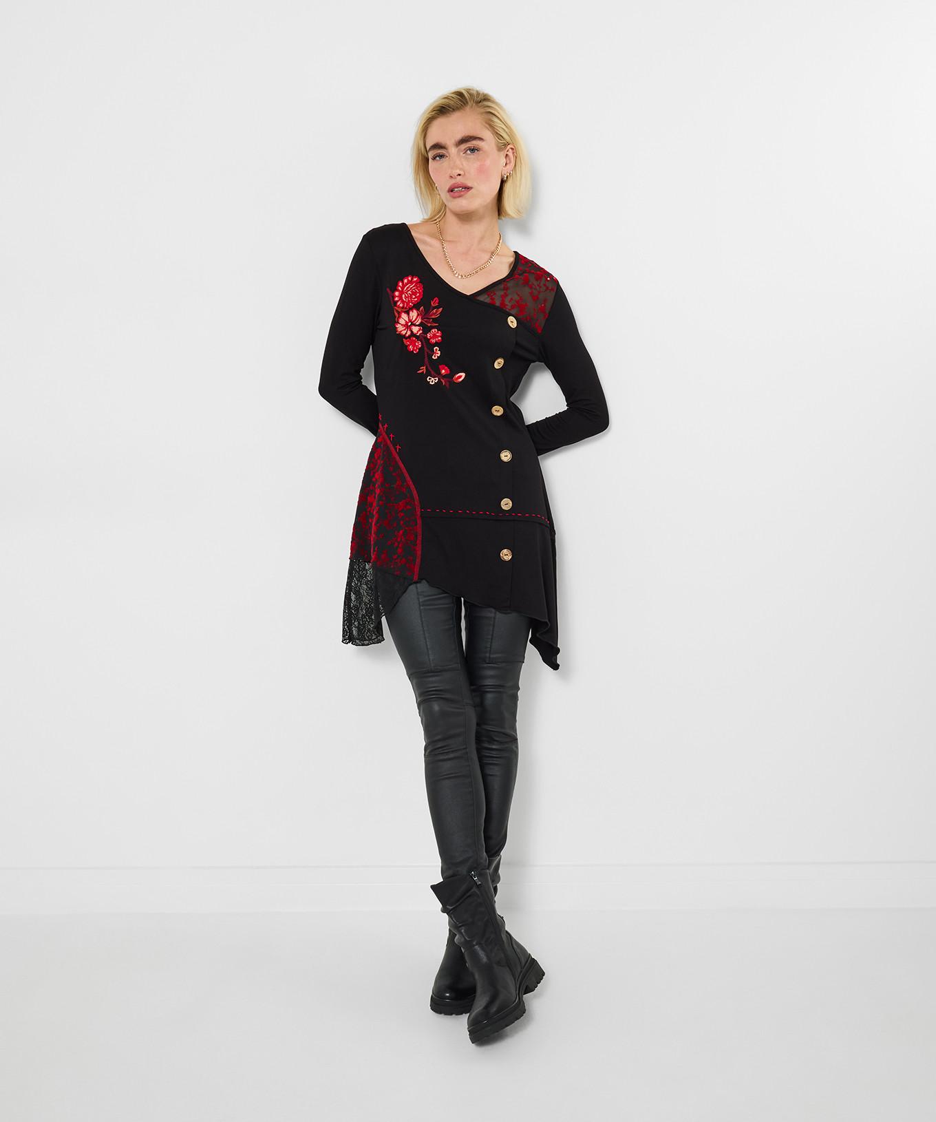 Joe Browns Tunica con ricamo floreale  