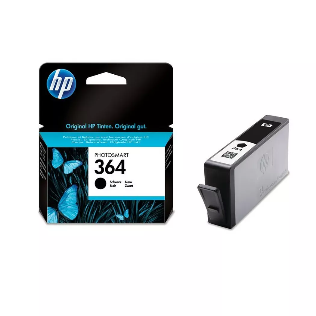 Hewlett-Packard – HP Tintenpatrone 364 schwarz CB316EE PhotoSmart D5460 250 Seiten, Weiss, One Size