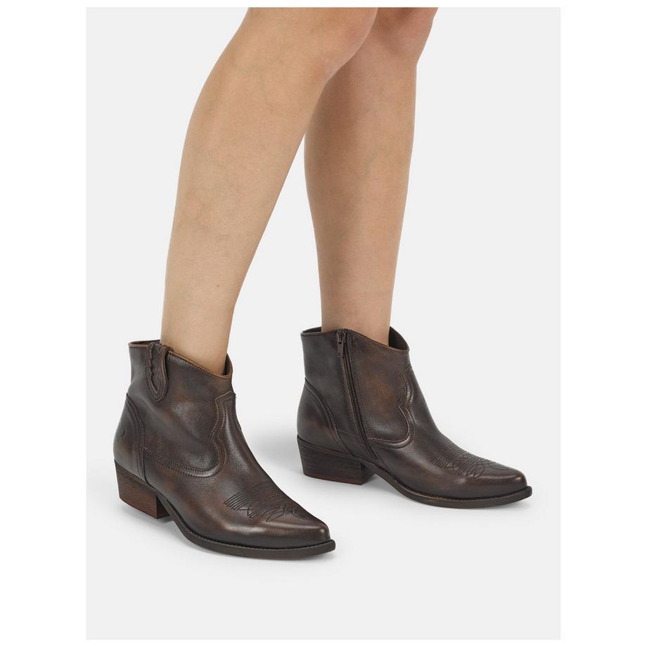Felmini Wide Fit Bottines Cowboy Larges  