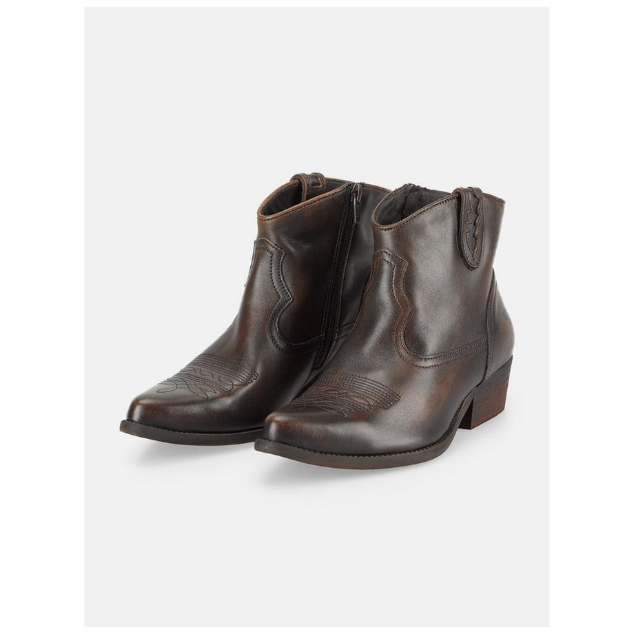 Felmini Wide Fit Bottines Cowboy Larges  