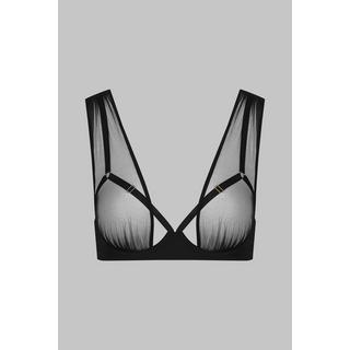 MAISON CLOSE  Soutien-gorge ouvert - Nuit Fauve 