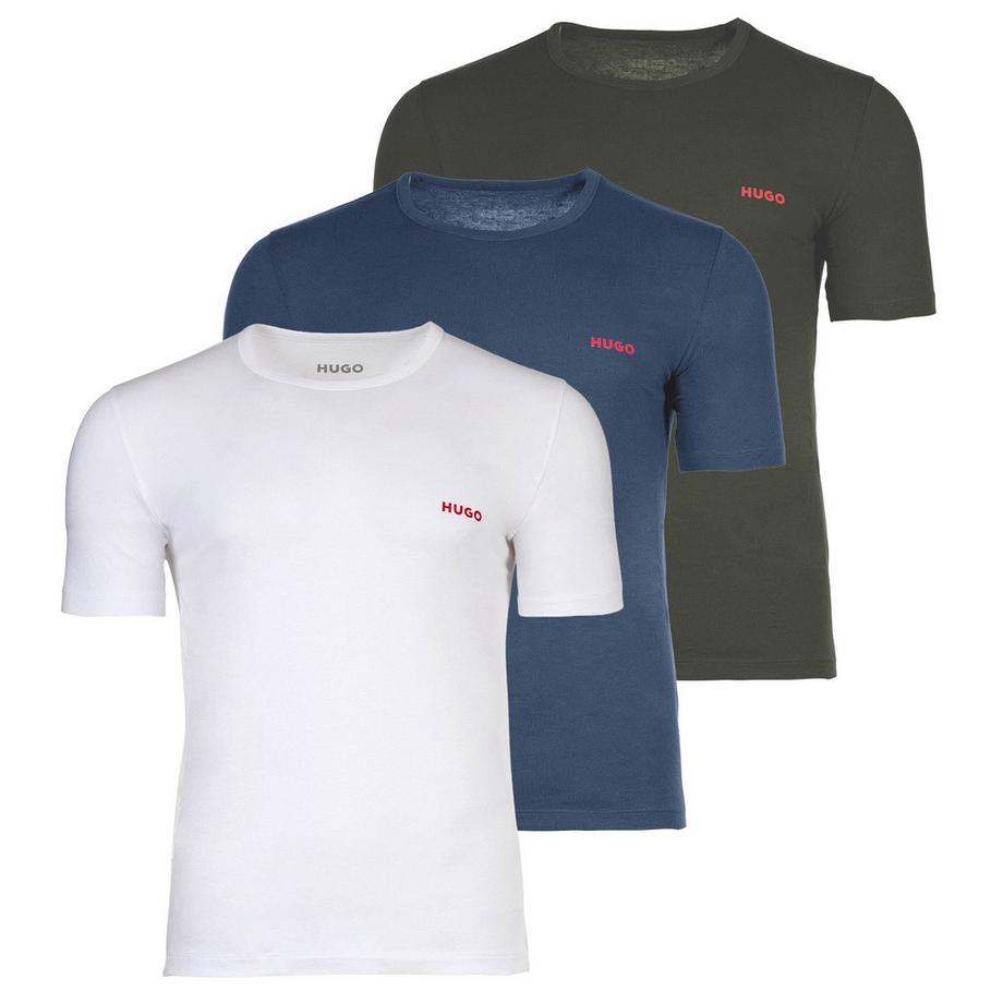 T-Shirt  3er Pack Bequem sitzend-T-SHIRT RN TRIPLET P