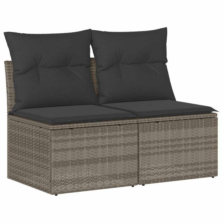 set divano da giardino Polirattan