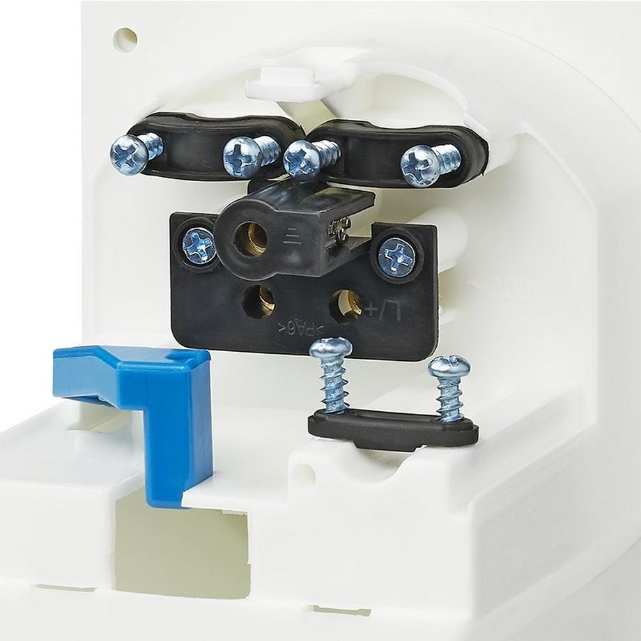 Pricenet  Einbau-CEE-Stecker quadratisch 
