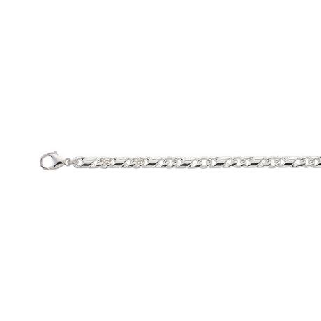 MUAU Schmuck  Collier 8er-Kette Silber 925, 5.6mm, 60cm 