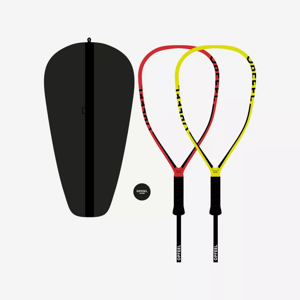 PERFLY - Set de squash SR57 160, One Size, Noir