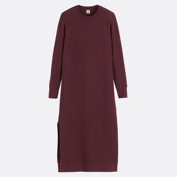 Langärmeliges Strickkleid