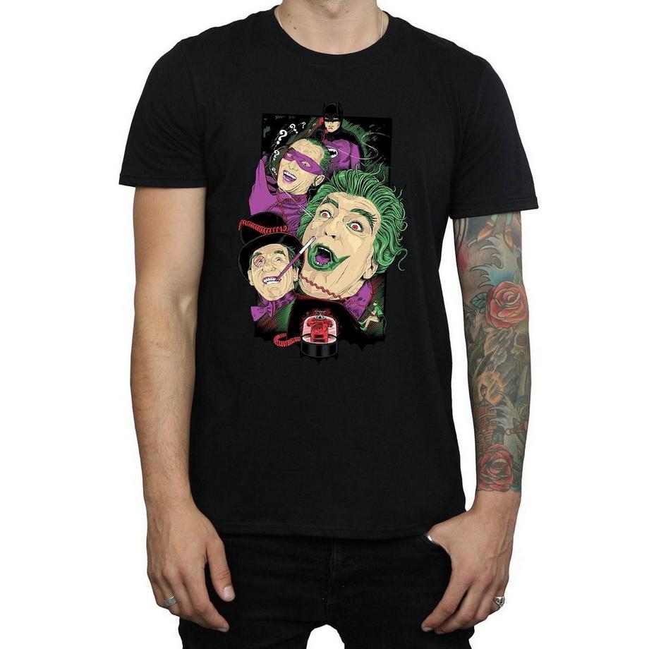 DC COMICS Rogues Gallery T-Shirt Imprimé  