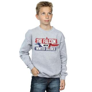 MARVEL  The Falcon And The Winter Soldier Action Logo Sweatshirt 