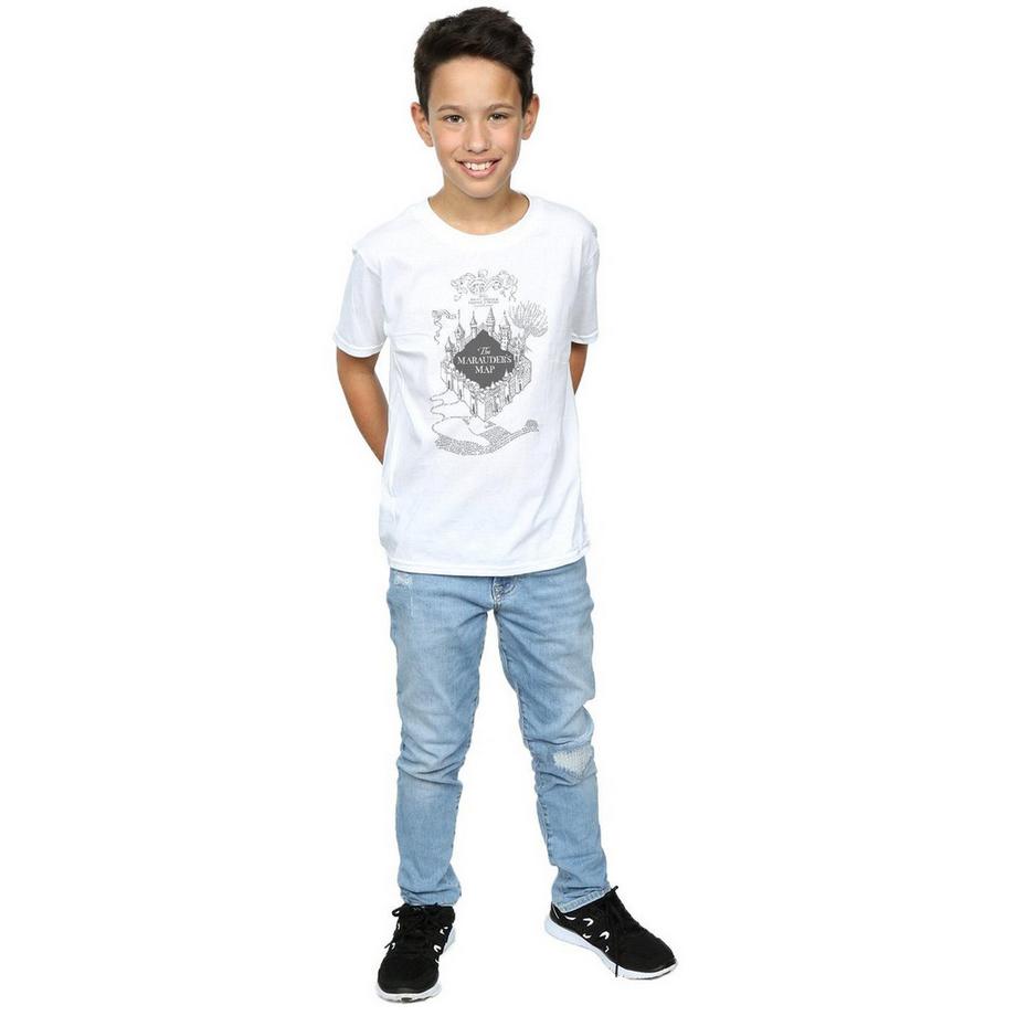 Harry Potter  The Marauder's Map TShirt 