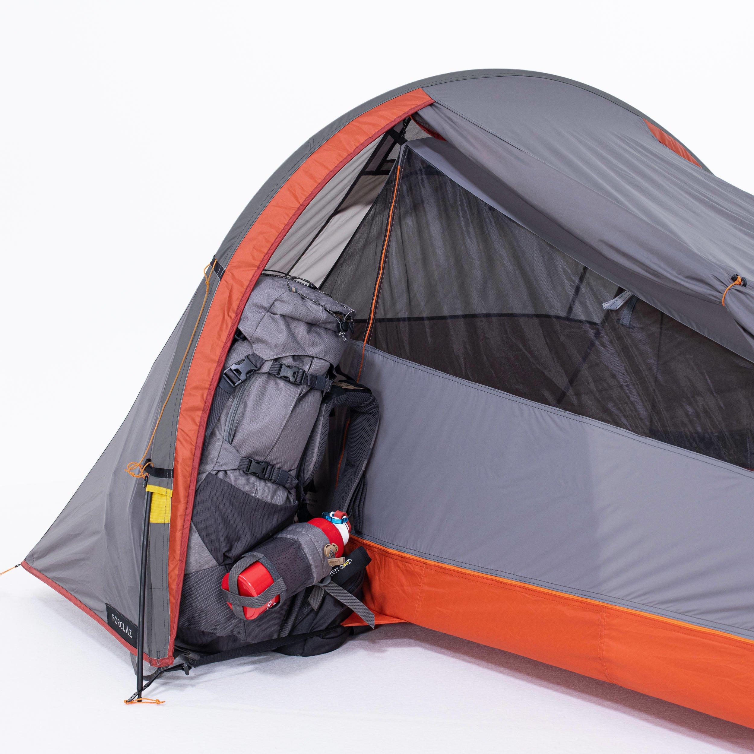 FORCLAZ  Tenda tunnel trekking 2 persone ultraleggera poliestere 