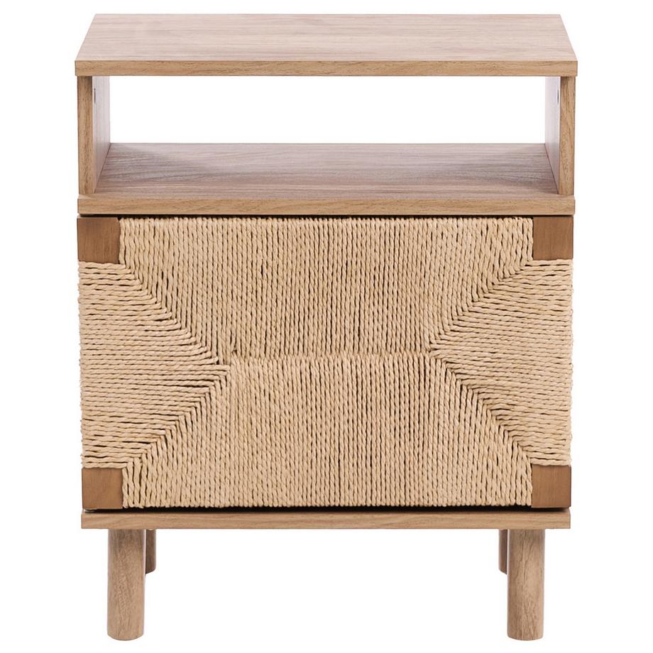 Beliani Comodino en Pannello di fibre (LDF) Moderno BONDI  