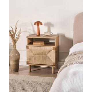 Beliani Comodino en Pannello di fibre (LDF) Moderno BONDI  