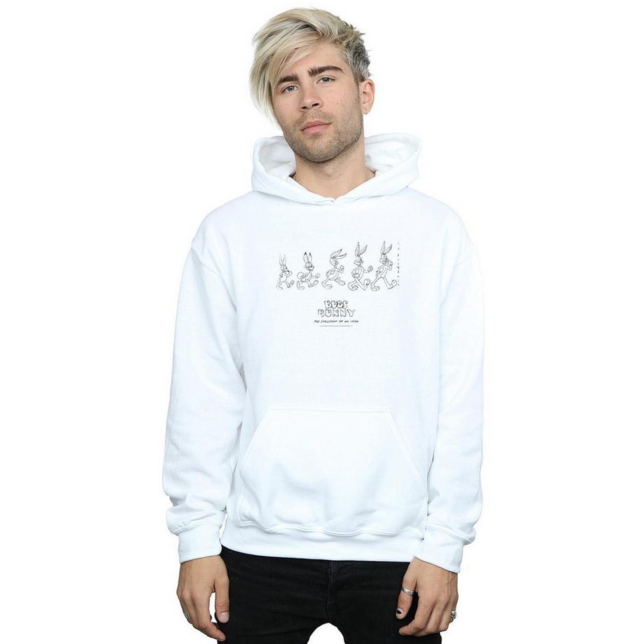 LOONEY TUNES Bugs Bunny Evolution of an Icon Kapuzenpullover  