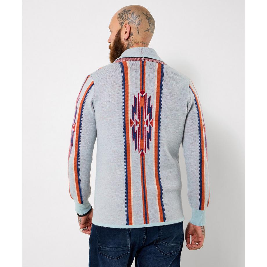 Joe Browns Cardigan Style Western Motif Aztèque  