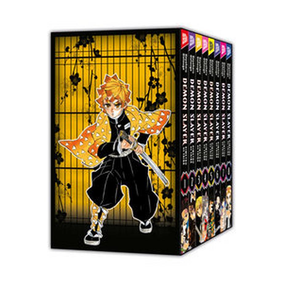 Demon Slayer - Kimetsu no Yaiba 1-8 mit Sammelschuber