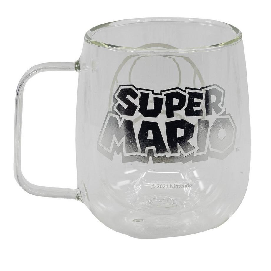 Stor Verre à double paroi Super Mario (290 ml) - Verre  