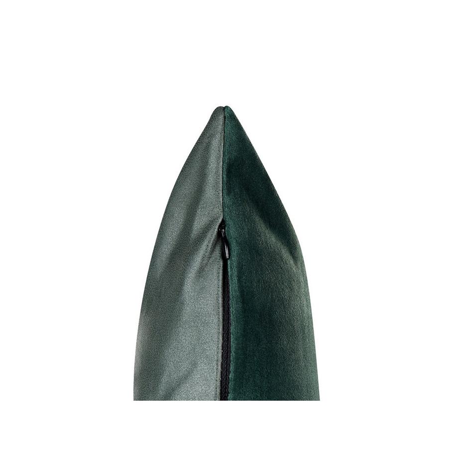 Beliani Dekokissen 2er Set aus Samtstoff Klassisch BICOCCA  