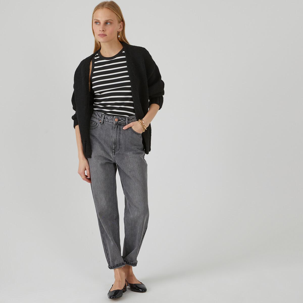 La Redoute Collections  Schulterfreies Top mit Streifenmuster 