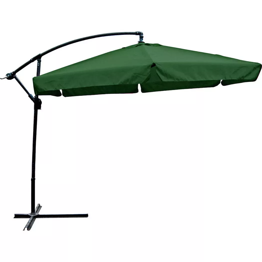 mutoni - Ampelschirm Eclipta 300x300, One Size, Grün